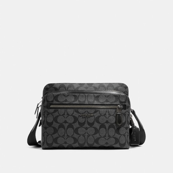 West Camera Bag In Signature Canvas - Picture 4 of 6